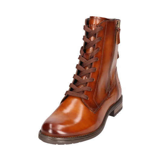 Bagatt D11-AFS3G-3000-6300  Flat laced boot/ cognac