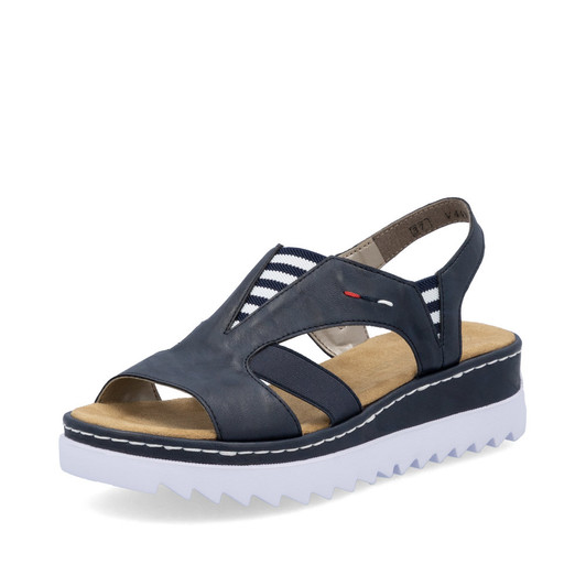 Rieker V44Y5-14 Ladies' sandals Blue