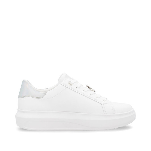 Rieker W1202-83 Ladies shoes White combination