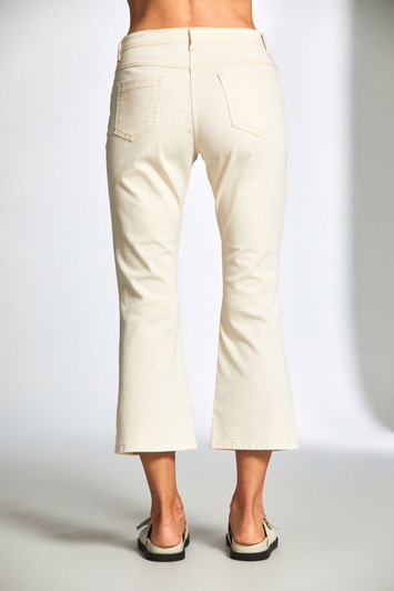 Peruzzi S25189 Kick Flare Jean VANILLA