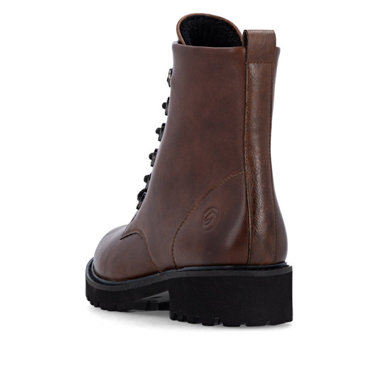 Remonte D8653-22 – Women's Brown Classic Lace-Up Boots