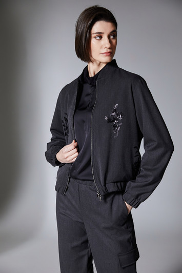 Peruzzi W25111 SEQUIN JACKET Color GREY (8)
