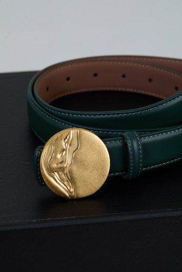 Skatie S49A22H Gold buckle belt color HUN