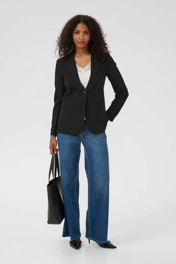Kaffe 10506684 KAsakura Blazer Black Deep