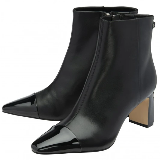 Lotus Women's Danni Boot Ankle Black leather