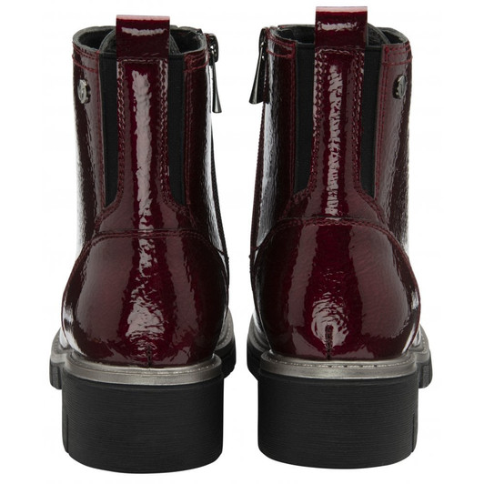 Lotus Women's Jojo Boot Ankle Bordo Patent