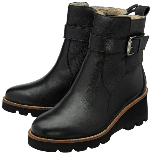 Lotus Women's Emberlynn Boot Ankle Black