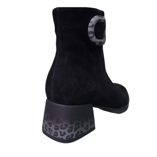 Lorette Vital ankle boot (C3852) in black suede