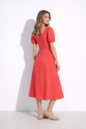 BARILOCHE DRESS BURSA 52 CORAL