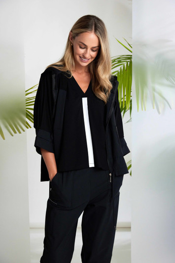 NAYA NAS26189 Vee Neck Top