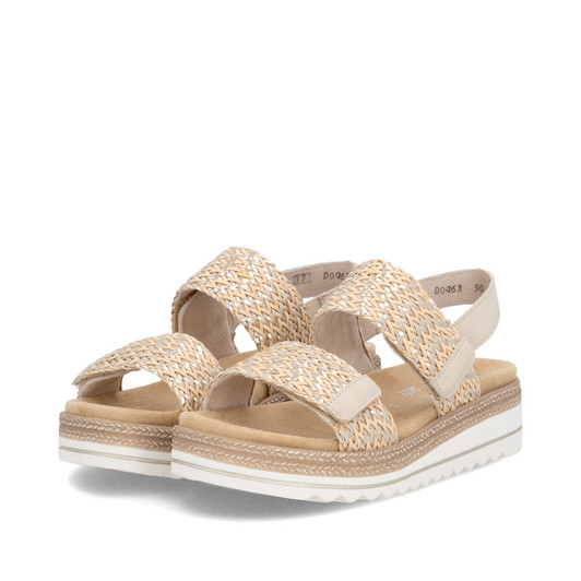 Remonte D0Q63-90 Sandal - from 30mm - Sport unit bur-fastener Ladies' sandals
