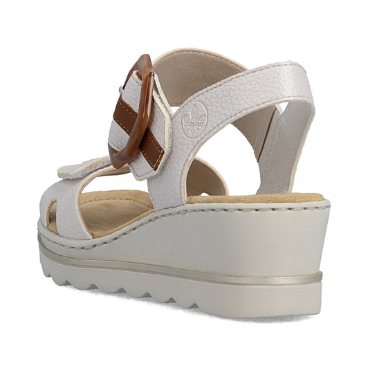 Rieker 67476-91 Sandal - from 30mm - Sport unit bur-fastener Wedge heel