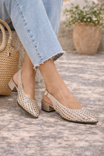 Rieker 47078-90 Sling-back - from 30-50mm Buckle Ladies shoes