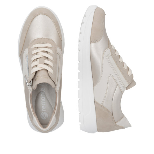 Remonte D2V02-62 From 25mm - Sport sole - Heel/Wedge Zipper Flat
