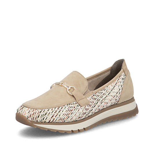 Rieker 49042-62 From 25mm - Sport sole - Heel/Wedge Elastic band (goring) Ladies shoes