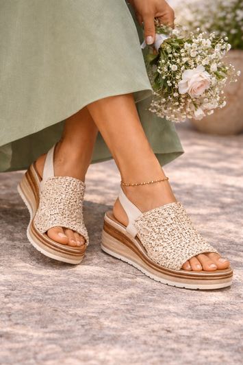 Rieker 62741-60 Sandal - from 30mm - Sport unit Elastic band (goring) Ladies' sandals