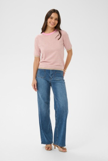 Kaffe 10511826 KAlizza Narrow Striped Pullover