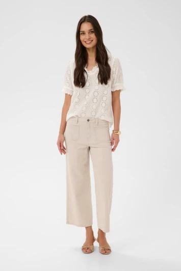 Kaffe 10511431 KAbrook Cropped HWJeans