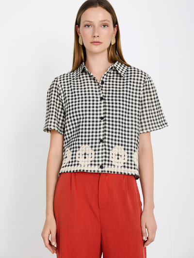 Skatie Blouse S102B02 Black