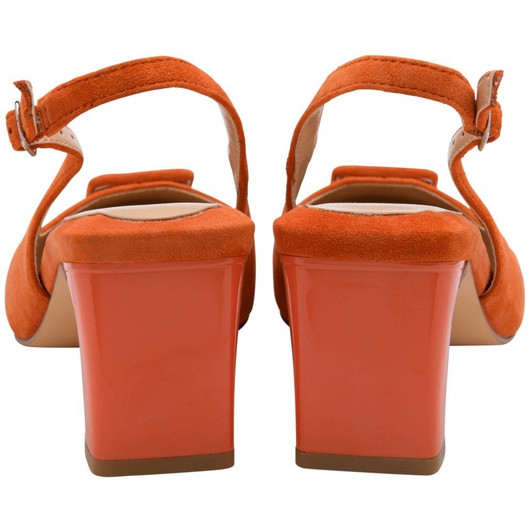 Lotus Women's Rochelle Shoe Orange Suede