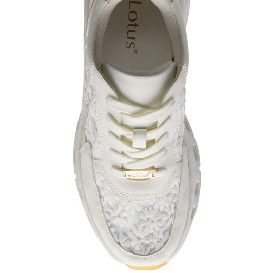 Lotus Women's Flossie Shoe White