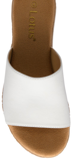 Lotus Pandora Mule White