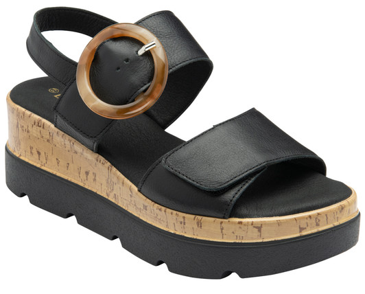 Lotus Cammie Sandal Black