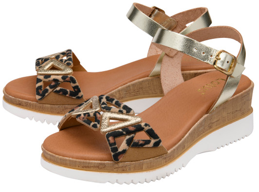 Lotus Ariah Sandal Gold