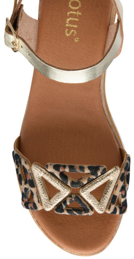 Lotus Ariah Sandal Gold