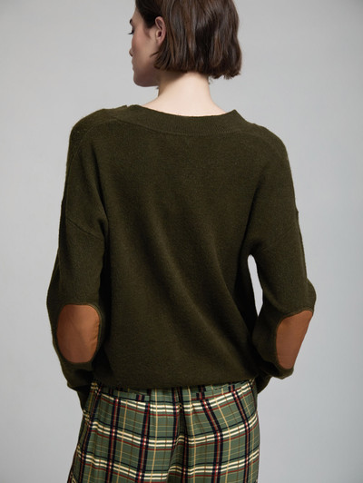 Skatie S70K15MSS Sweater with faux leather