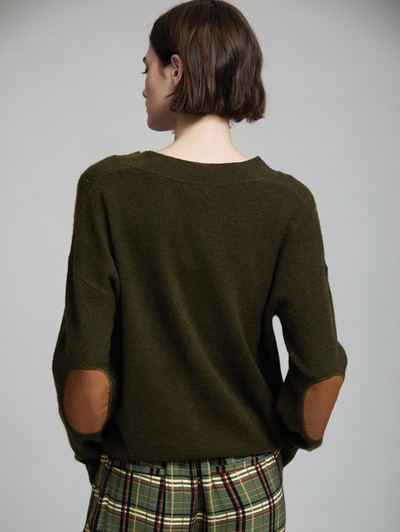 Skatie S70K15MSS Sweater with faux leather