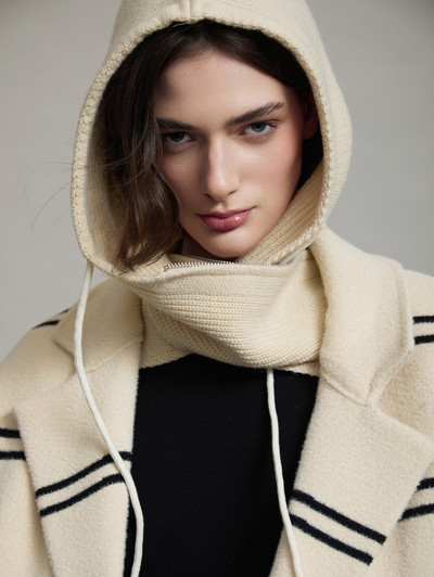 Skatie S113J01IVY Convertible knit coat