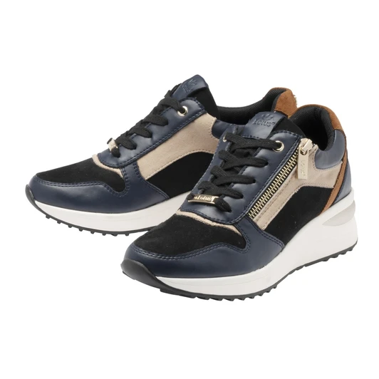 Lotus Women's Moore Shoe Navy/Tan