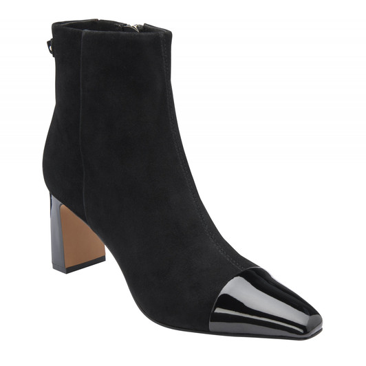 Lotus Women's Danni Ankle Boot Black Suede