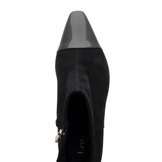 Lotus Women's Danni Ankle Boot Black Suede