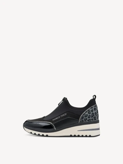 Marco Tozzi 2-24780-45 Wedge Sneaker Black