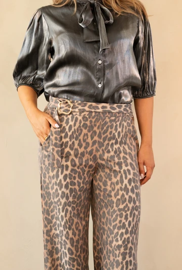 Kimara Trousers LIORA color Leopard