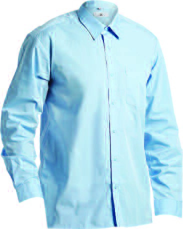 656 School Shirt Blue