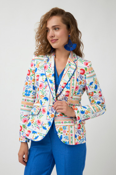 Tinta HERMINIA AMERICANA TINTA / WOMAN BLAZER Off White