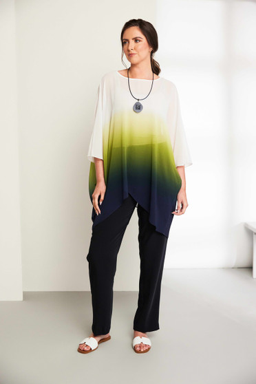 ORA Clothing ORS26104 Classic trouser with button front  Black