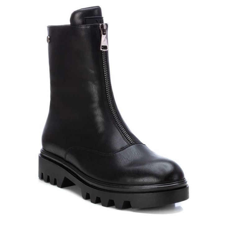 Xti 140267 Black Pu Ladies Ankle Boots