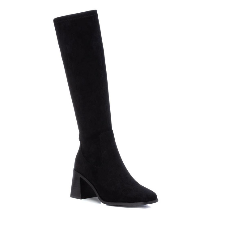 Xti 140531 Black Microfiber Ladies Boots