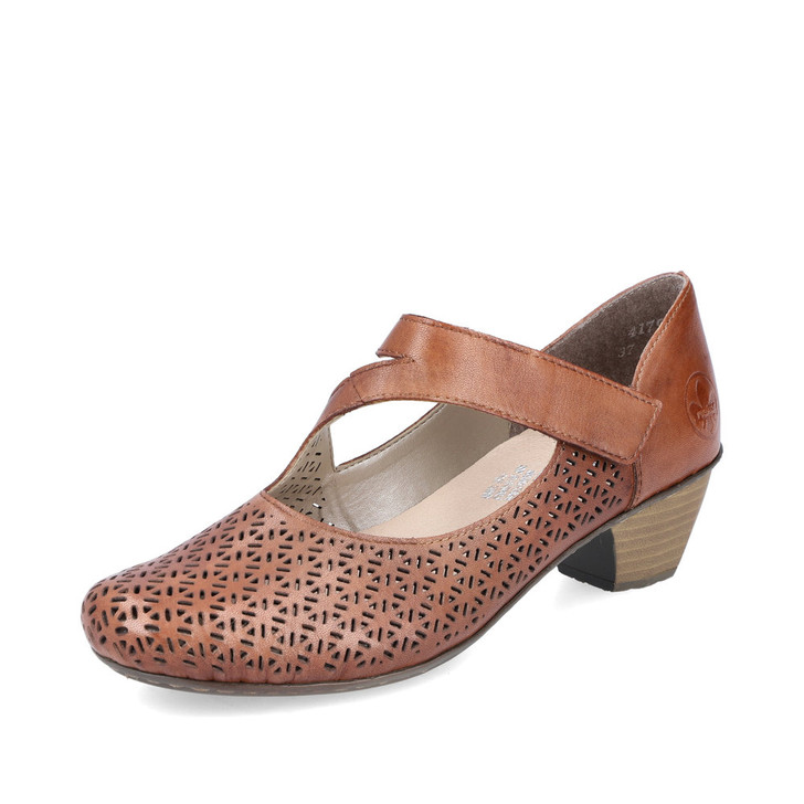 Rieker 41796-22 Low heel court shoe