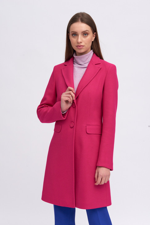 Bariloche Carrascosa Coat Fuchsa  Fuchsa color