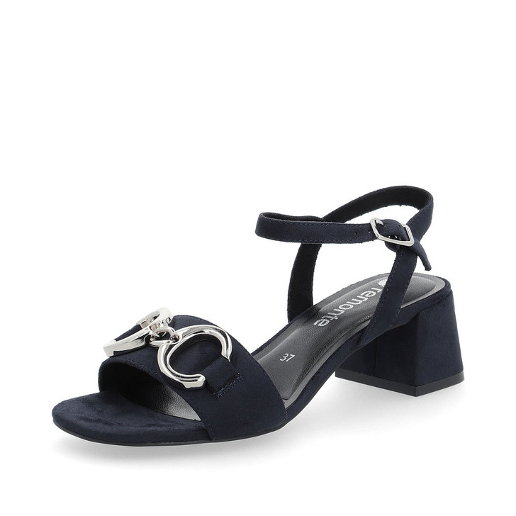 Remonte D1L50-14 Block heeled sandal with strap Navy