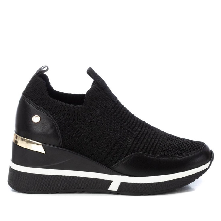 Xti 143084 Black TEXTILE LADIES SHOES