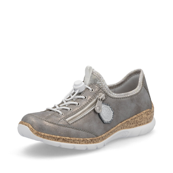 Rieker N4263-40 Ladies shoes Grey
