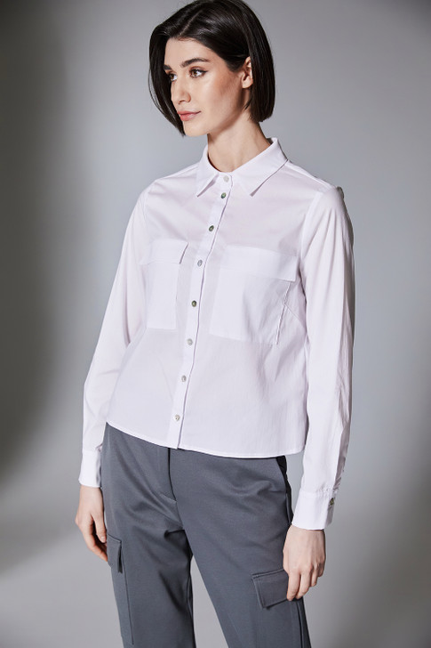 Peruzzi W25188 POCKET SHIRT Color WHITE (1)