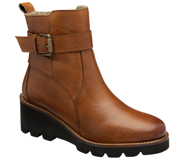 Lotus Women's Emberlynn Boot Ankle Tan