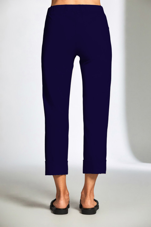 PERUZZI S26122 TURN UP TROUSER NAVY
